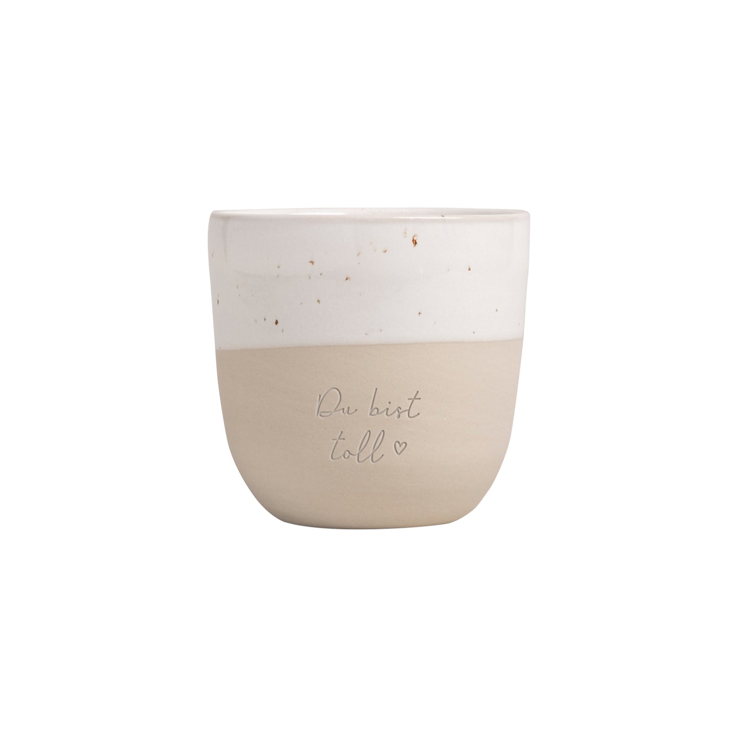 Limitierter Kleiner Becher "Du bist toll"