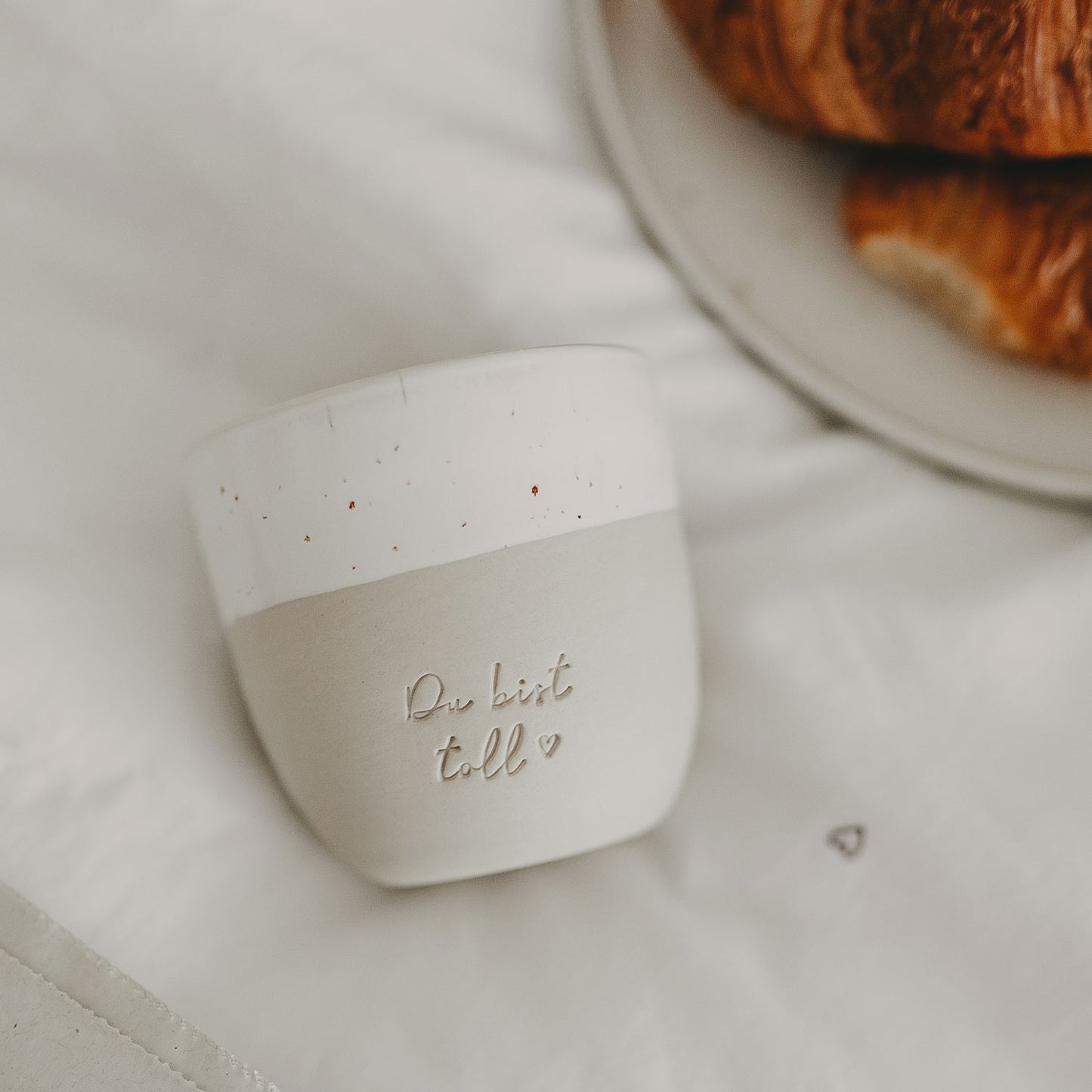 Limitierter Kleiner Becher "Du bist toll"